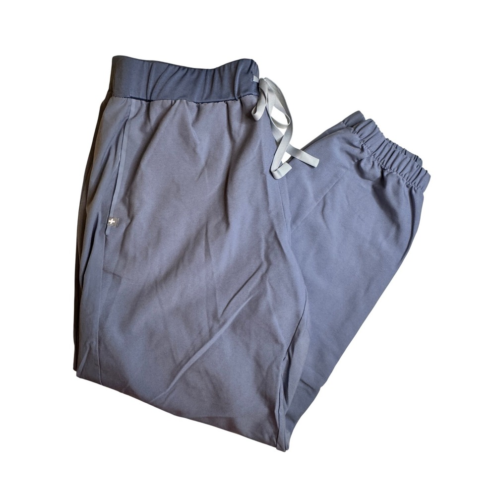 FIGS Zamora Jogger Scrub Pants Womens XXL Blue/Grey